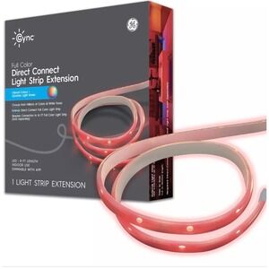 GE Cync‎ Full Color Direct Connect Smart LED Light Strip Extension 8ft